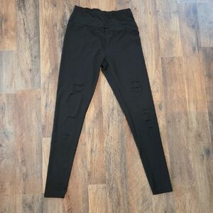 Black High-Waisted Leggings